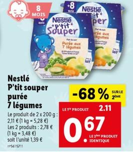Nestlé - P'tite Souper Purée 7 Légumes