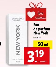 Suddenly - Eau de parfum New York