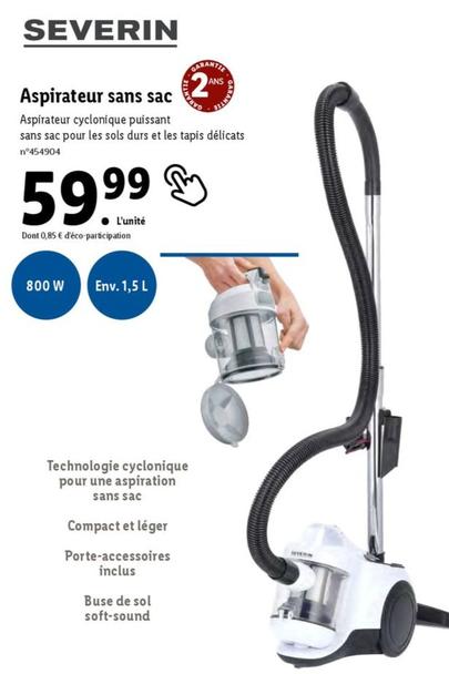 Severin - Aspirateur Sans Sac