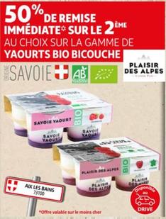 Plaisir Des Alpes - Découvrez notre promo sur la gamme de yaourts bio bicouche !