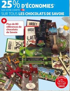 Sur Tous Les Chocolats De Savoie
