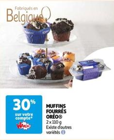 Oreo - Muffins Fourrés