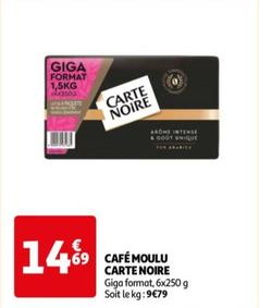 Carte Noire - Café Moulu