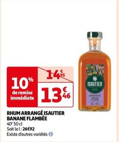  Isautier Banane Flambée - Rhum Arrangé 