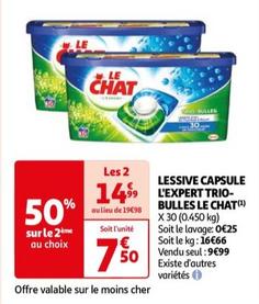 Le Chat - Lessive Capsule  Expert Trio-bulles