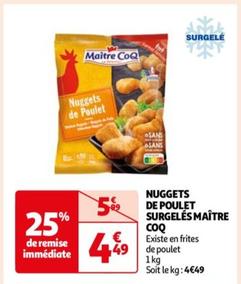 Maître Coq - Nuggets De Poulet Surgeles