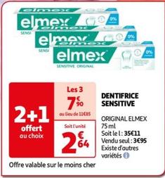 elmex - dentifrice sensitive