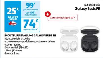 Samsung Écouteurs Galaxy Buds Fe