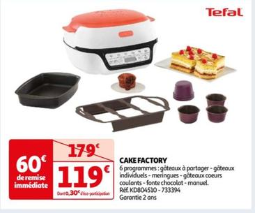 tefal - cake factory