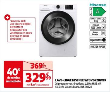 Hisense - Lave Linge 