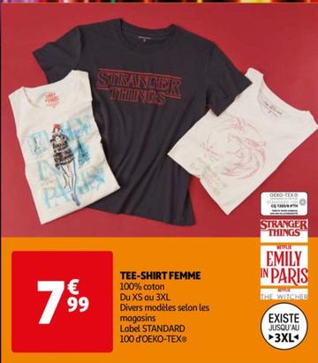 netflix - tee-shirt femme