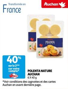 Auchan - Polenta Nature 