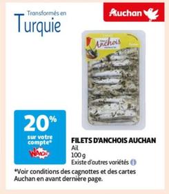 Auchan - Filets D'anchois 