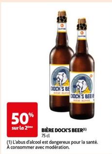 dock's beer - bière