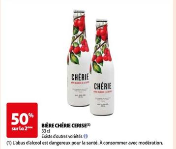 Bière Chérie Cerise