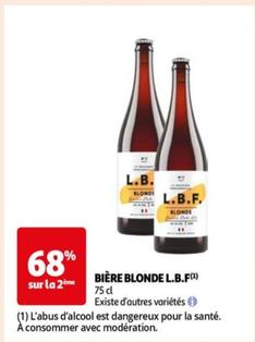 l.b.f - bière blonde