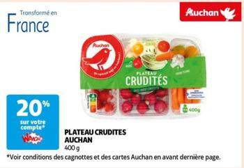 Auchan - Plateau Crudites 
