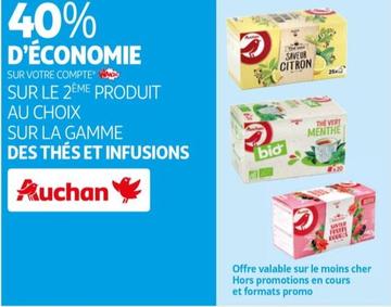 Auchan - Sur La Gamme Des Thés Et Infusions