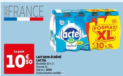 Lactel - Lait Demi-écrémé