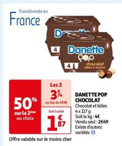 danette - pop chocolat 