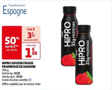 Danone - Hipro Saveur Fraise Framboise