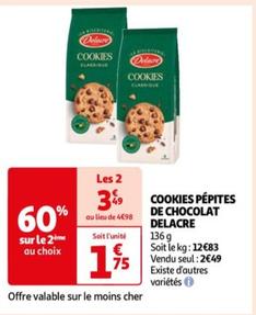 Delacre - Cookies Pépites De Chocolat