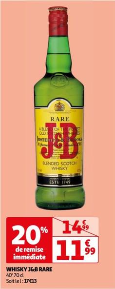 J&b - Whisky Rare