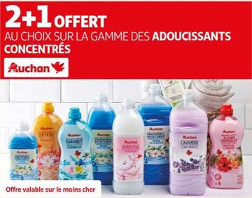 Auchan - Adoucissants Concentrés