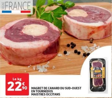 maistres occitans - tournedos de magret de canard du sud-ouest en promo