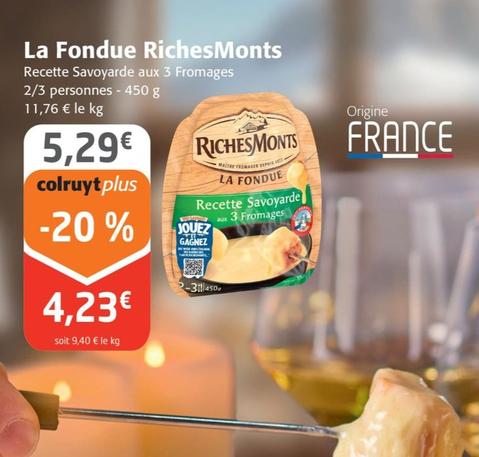 Richesmonts - La Fondue