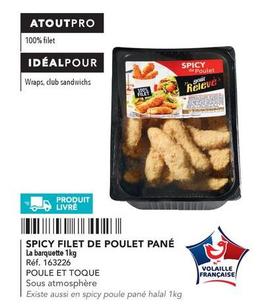 Spicy Filet De Poulet Pané offre sur Metro