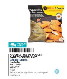 Volatys - Aiguillettes De Poulet Panees Cornflakes  offre sur Metro