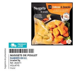 Volatys - Nuggets De Poulet  offre sur Metro