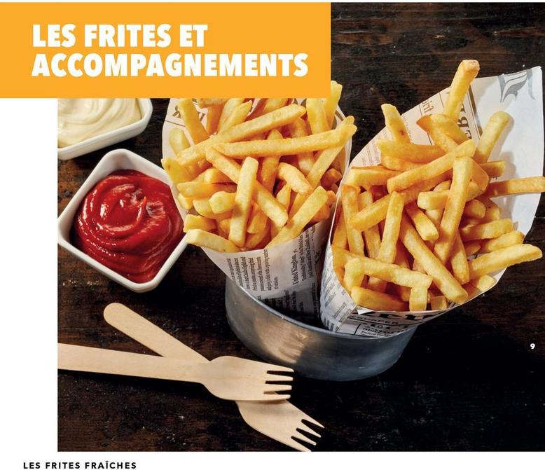 Les Frites Et Accompagnements  offre sur Metro