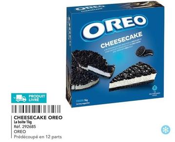 Oreo - Cheesecake offre sur Metro