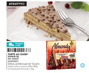 Almondy - Tarte Au Daim offre sur Metro