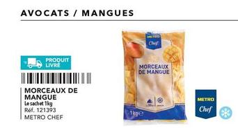 Metro - Chef Morceaux De Mangue offre sur Metro