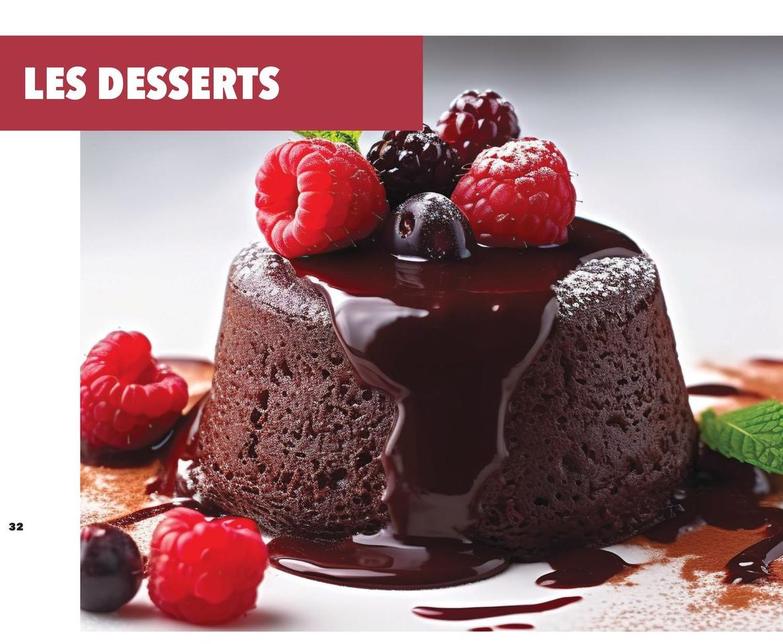 Les Desserts offre sur Metro