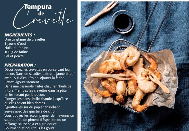 Tempura De Crevette