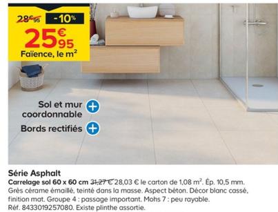 Serie Asphalt Carrelage Sol 