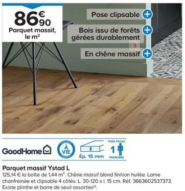 GoodHome - Parquet Massif Ystad L