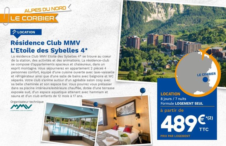 Cosy - Residence Club Mmv L'Etoile Des Sybelles  offre à 489€ sur Lidl