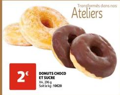 donuts choco et sucre