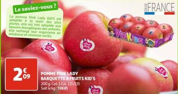 pink lady - pomme