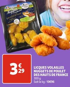 Délicieux Nuggets de Poulet des Hauts de France à prix promo chez Licques Volailles !