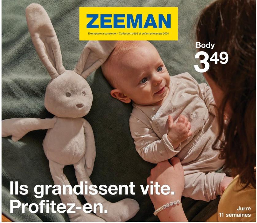 Zeeman - Ils Grandissent Vite Profitez En offre à 3,49€ sur Zeeman