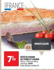 pâté de pomme de terre et viande