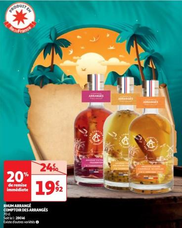 comptoir des arranges - rhum arrange 