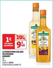 dormoy - le punch pina colada ou passion 