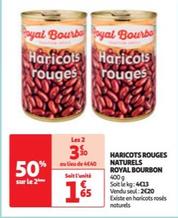 royal bourbon - haricots rouges naturels